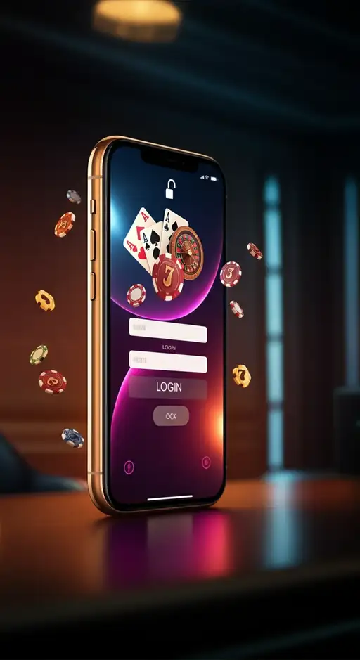 Interface de connexion sécurisée du Casino VolerBet, avec champs email et mot de passe, et icônes de protection des données SSL.